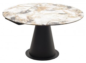 Стол TERAMO 135 GLOSS GRAND JADE SOLID CERAMIC, керамика, поворотн.механизм / Черный каркас, ®DISAUR в Уфе - ufa.mebel24.online | фото 15