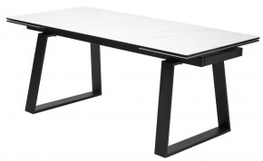 Стол VASTO 180 MARBLES KL-99 Белый мрамор матовый, итальянская керамика/ черный каркас, ®DISAUR в Уфе - ufa.mebel24.online | фото 4