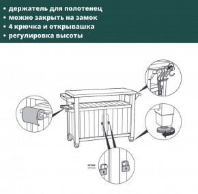 Столик для барбекю 207 Л (Unity XL 207L) в Уфе - ufa.mebel24.online | фото 9