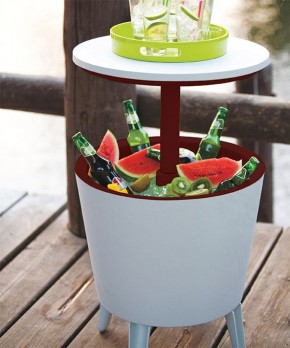Столик-холодильник COOL BAR крем-шоколад в Уфе - ufa.mebel24.online | фото 2