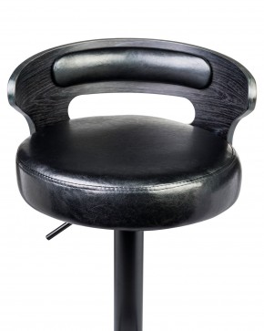 Стул барный DOBRIN FRED BLACK, чёрное дерево, чёрный в Уфе - ufa.mebel24.online | фото 8