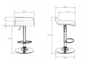 Стул барный DOBRIN TOMMY, красный в Уфе - ufa.mebel24.online | фото 8