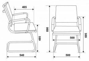 Стул Бюрократ CH-993-LOW-V/M01 в Уфе - ufa.mebel24.online | фото 5