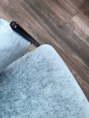 Стул ДИЛЛ, цвет RAIN 7 бриз, велюр / черный каркас М-City в Уфе - ufa.mebel24.online | фото 4