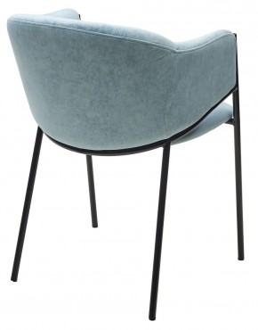 Стул ДИЛЛ, цвет RAIN 7 бриз, велюр / черный каркас М-City в Уфе - ufa.mebel24.online | фото 8