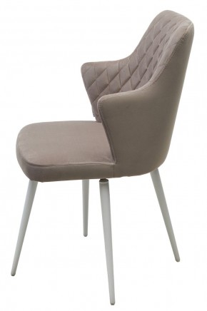 Стул HERMAN 360 град. ЛАТТЕ #25, велюр / белый каркас М-City в Уфе - ufa.mebel24.online | фото 6