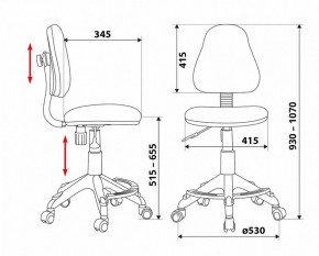 Стул компьютерный KD-4-F/TW-96-1 в Уфе - ufa.mebel24.online | фото 4