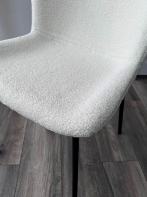 Стул RIYA UF992-01 Белый, teddy / черный каркас М-City в Уфе - ufa.mebel24.online | фото 4