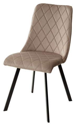 Стул TYCOON BLUVEL-40 бежевый, велюр М-City в Уфе - ufa.mebel24.online | фото 1