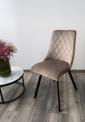 Стул TYCOON BLUVEL-40 бежевый, велюр М-City в Уфе - ufa.mebel24.online | фото 2