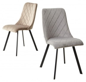 Стул TYCOON BLUVEL-40 бежевый, велюр М-City в Уфе - ufa.mebel24.online | фото 3