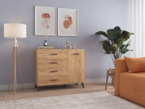 СВЕТЛАНА LOFT Комод-тумба  (дуб золотой) в Уфе - ufa.mebel24.online | фото 3