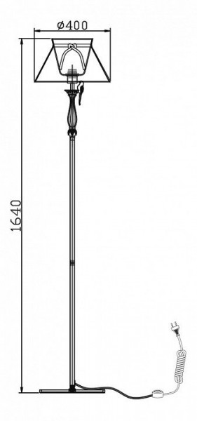 Торшер Maytoni Bird ARM013-22-W в Уфе - ufa.mebel24.online | фото 8