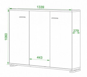 Тумба Домино нельсон ПУ-60-4 в Уфе - ufa.mebel24.online | фото 2