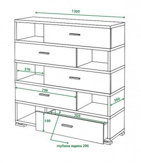 Тумба комбинированная СБ-40/5 в Уфе - ufa.mebel24.online | фото 2