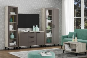 Тумба НМ 013.79 "Марсель" (Софт Графит/Дуб Крафт Серый) в Уфе - ufa.mebel24.online | фото 3