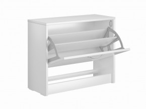 Тумба ОРИОН с одной полкой для обуви, цвет белый в Уфе - ufa.mebel24.online | фото 2