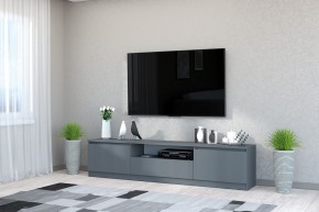 Тумба под ТВ "Хилтон" (Графит) в Уфе - ufa.mebel24.online | фото