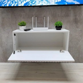 Тумба подвесная под ТВ LINES MTV1-MA 750 Белый матовый (Белый-M 10.1.2) в Уфе - ufa.mebel24.online | фото 3