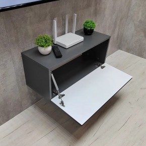Тумба подвесная под ТВ LINES MTV1-MA 750 Темно-серый (Графит-M 10.1.25) в Уфе - ufa.mebel24.online | фото 3