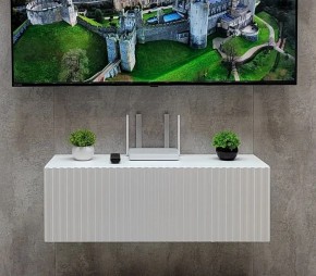 Тумба подвесная под ТВ LINES MTV3-MA 900 Белый глянец (Белый-M 10.1.1) в Уфе - ufa.mebel24.online | фото 6