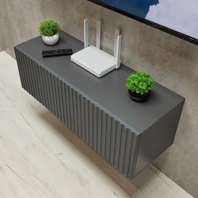 Тумба подвесная под ТВ LINES MTV3-MA 900 Темно-серый (Графит-M 10.1.25) в Уфе - ufa.mebel24.online | фото 2
