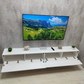 Тумба подвесная под ТВ LINES MTV4-MA 1150 Белый матовый (Белый-M 10.1.2) в Уфе - ufa.mebel24.online | фото 11