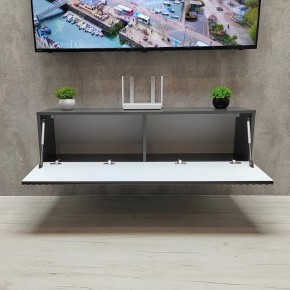 Тумба подвесная под ТВ LINES MTV4-MA 1150 Темно-серый (Графит-M 10.1.25) в Уфе - ufa.mebel24.online | фото 3
