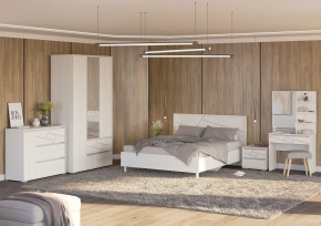 АДЕЛИНА Тумба прикроватная (белый рамух) в Уфе - ufa.mebel24.online | фото 3