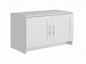 Тумба СИРИУС двухдверная низкая, цвет белый в Уфе - ufa.mebel24.online | фото
