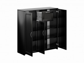 Тумба СИРИУС трехдверная с одним ящиком, цвет Дуб Венге в Уфе - ufa.mebel24.online | фото 3