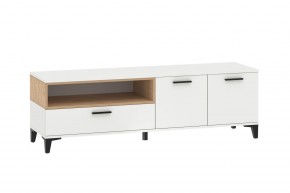 Тумба ТВА НМ 013.44 "Bergen" (Белый/Дуб бунратти) в Уфе - ufa.mebel24.online | фото