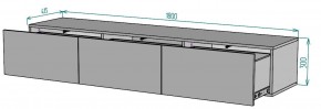 ТВ тумба подвесная TV81 (3 ящика) в Уфе - ufa.mebel24.online | фото 2