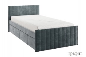 ТВИКС Кровать с ящиками 900 (графит) в Уфе - ufa.mebel24.online | фото