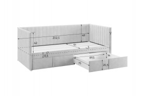 ТВИКС Кровать (софа) с ящиками 900 в Уфе - ufa.mebel24.online | фото 3