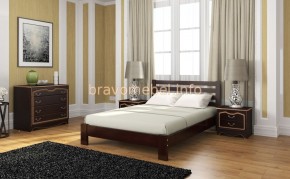 ВЕРОНИКА Кровать из массива 1600 в Уфе - ufa.mebel24.online | фото 5