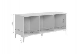 ЗЕФИР Гостиная К2 (белое дерево/черный муар) в Уфе - ufa.mebel24.online | фото 5